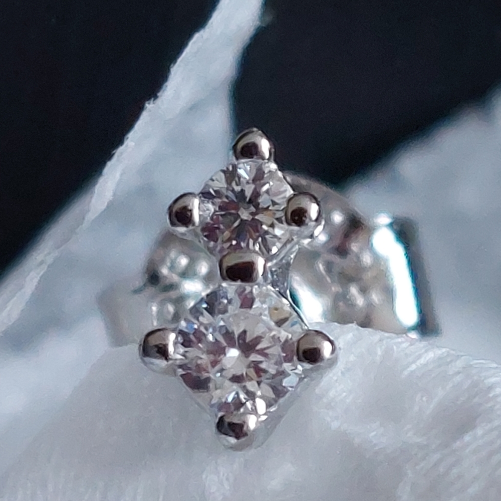 Cubic Zirconia Stud Earrings